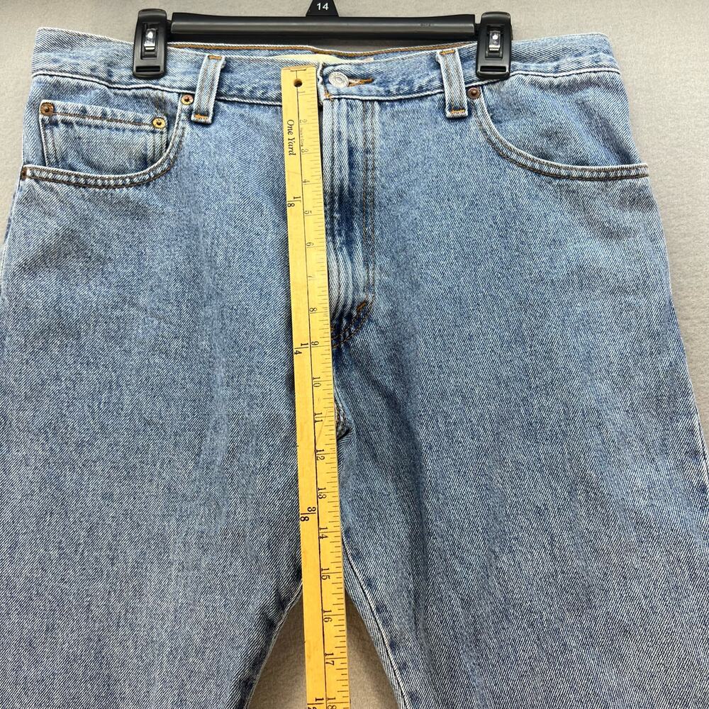 Levi's 517 Jeans Men's 36X30 Blue Bootcut Medium Wash Classic Normcore - Picture 4 of 15